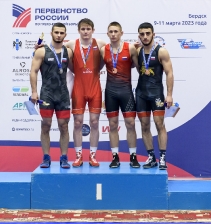 Первенство России по греко-римской борьбе среди юниоров до 21 года (Бердск, НСО), 8-12.03.2023_317