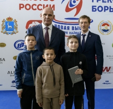 Первенство России по спортивной борьбе (дисциплина: греко-римская борьба) среди юношей до 18 лет (2006-2007 гг. р.) памяти А.И. Найвальта 