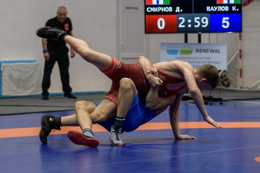 Первенство СФО по греко-римской борьбе U15 (фото Константин Круглянский)