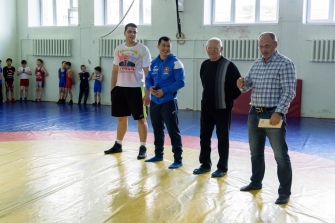 Встреча Романа Власова с юными борцами в канун Международного дня борьбы_1