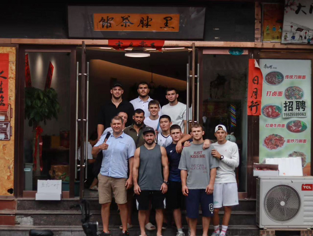 УТС сборной НСО по грека-римской борьбе в Китае_2