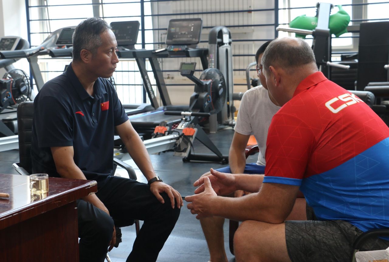 УТС сборной НСО по грека-римской борьбе в Китае_3