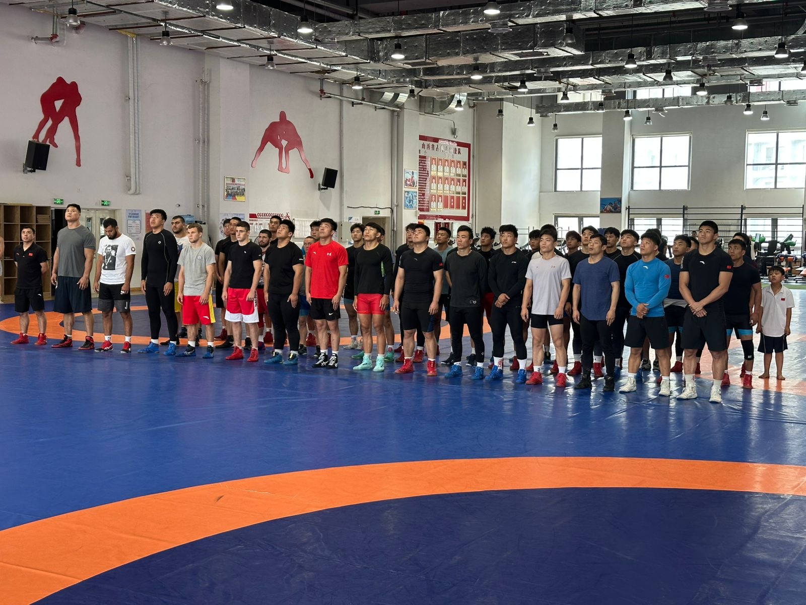 УТС сборной НСО по грека-римской борьбе в Китае_4