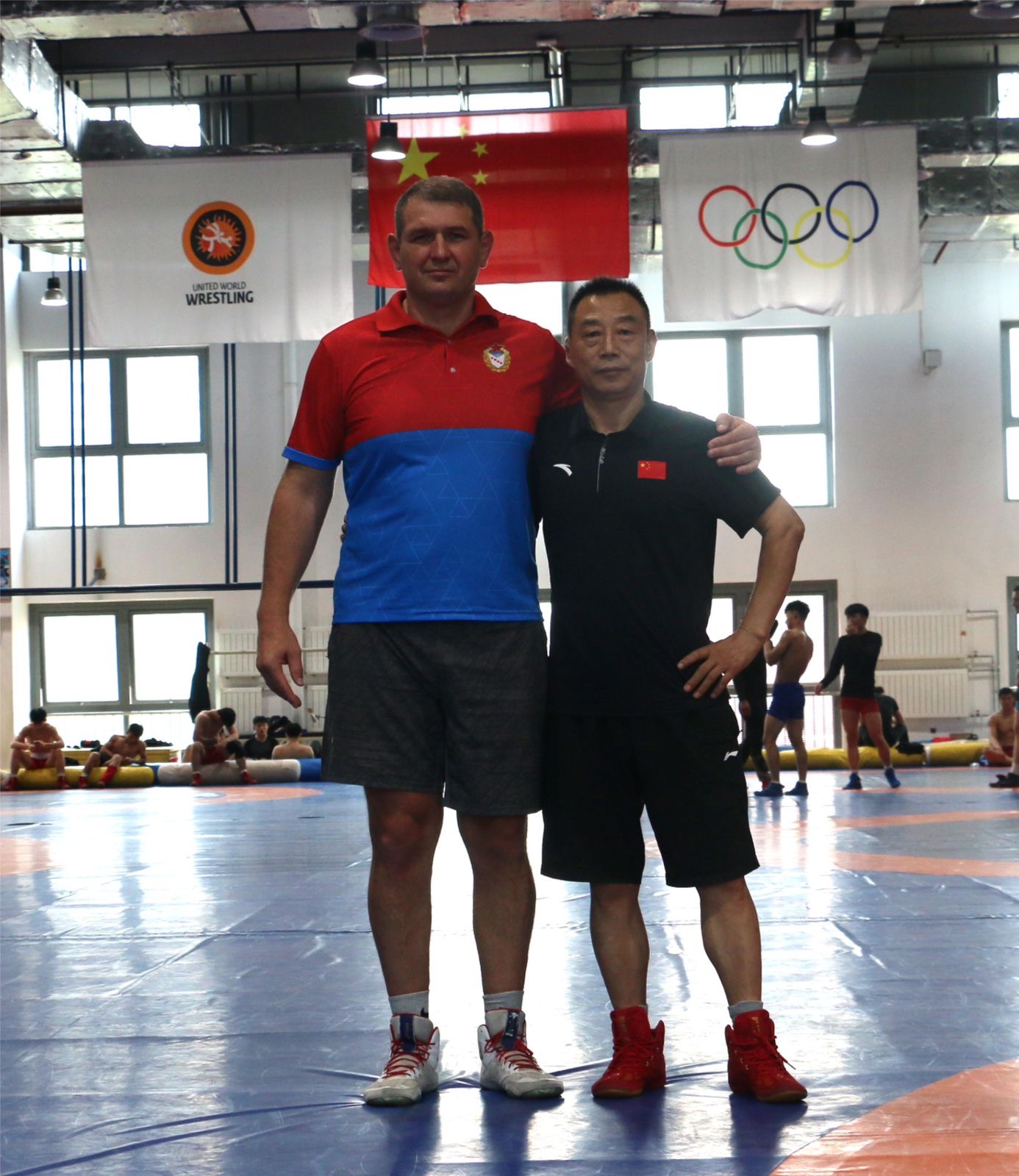 УТС сборной НСО по грека-римской борьбе в Китае_6