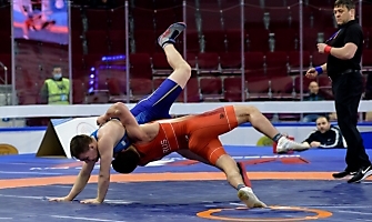 Первенство России по спортивной борьбе (дисциплина: греко-римская борьба) среди юниоров до 21 года, г. Самара, 03-06 марта 2022 года _14