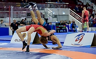 Первенство России по спортивной борьбе (дисциплина: греко-римская борьба) среди юниоров до 21 года, г. Самара, 03-06 марта 2022 года _16