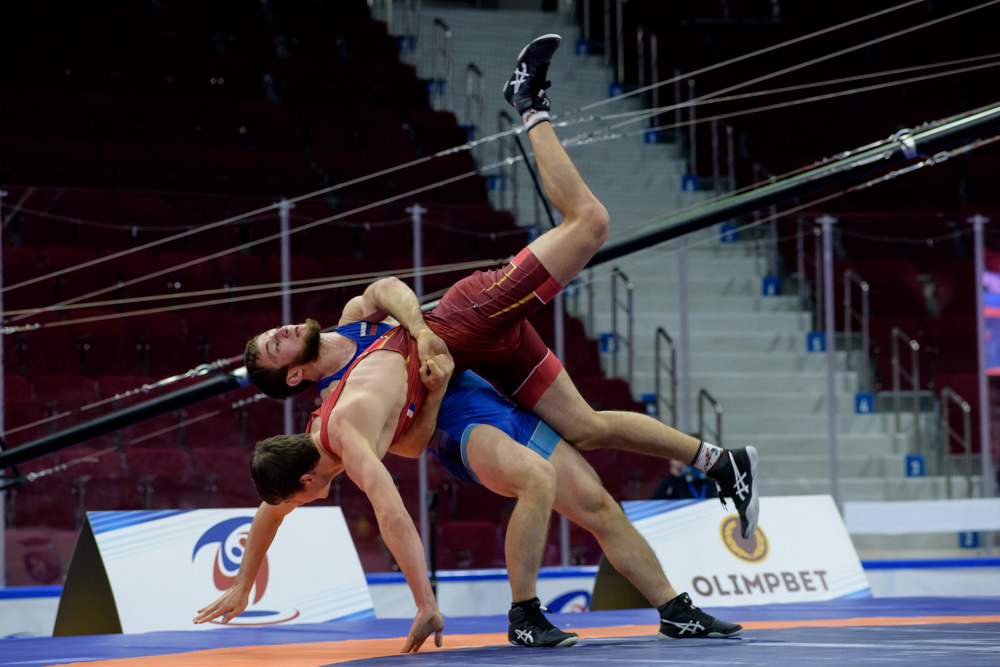 Первенство России по спортивной борьбе (дисциплина: греко-римская борьба) среди юниоров до 21 года, г. Самара, 03-06 марта 2022 года _17