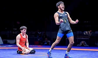 Первенство России по спортивной борьбе (дисциплина: греко-римская борьба) среди юниоров до 21 года, г. Самара, 03-06 марта 2022 года _273