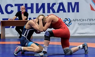 Первенство Сибирского федерального округа по греко-римской борьбе среди юношей до 16 лет, 9.04.2022_20