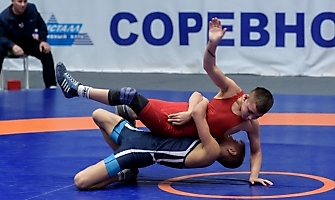 Первенство Сибирского федерального округа по греко-римской борьбе среди юношей до 16 лет, 9.04.2022_21