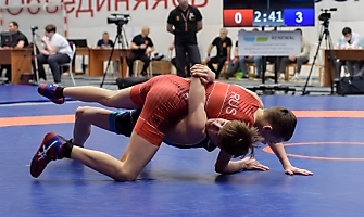 Первенство Сибирского федерального округа по греко-римской борьбе среди юношей до 16 лет, 9.04.2022_25