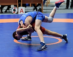 Первенство Сибирского федерального округа по греко-римской борьбе среди юношей до 16 лет, 9.04.2022_26