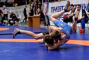 Первенство Сибирского федерального округа по греко-римской борьбе среди юношей до 16 лет, 9.04.2022_38