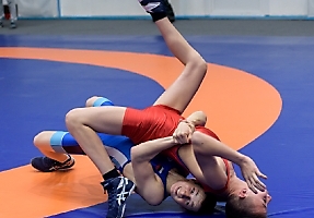 Первенство Сибирского федерального округа по греко-римской борьбе среди юношей до 16 лет, 9.04.2022_45