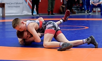 Первенство Сибирского федерального округа по греко-римской борьбе среди юношей до 16 лет, 9.04.2022_46