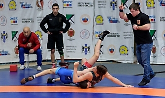 Первенство Сибирского федерального округа по греко-римской борьбе среди юношей до 16 лет, 9.04.2022_56
