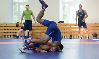 Союз Федераций спортивной борьбы Сибири проводит в Новосибирске учебно-тренировочные сборы сильнейших борцов Сибирского федерального округа (РЦСП сборных команд НСО, 14.08.2022)_14