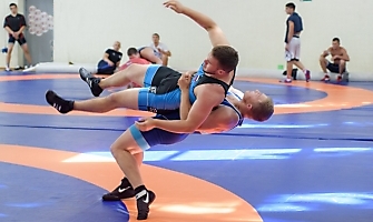Союз Федераций спортивной борьбы Сибири проводит в Новосибирске учебно-тренировочные сборы сильнейших борцов Сибирского федерального округа (РЦСП сборных команд НСО, 14.08.2022)_17