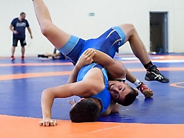 Союз Федераций спортивной борьбы Сибири проводит в Новосибирске учебно-тренировочные сборы сильнейших борцов Сибирского федерального округа (РЦСП сборных команд НСО, 14.08.2022)_21