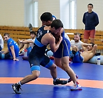 Союз Федераций спортивной борьбы Сибири проводит в Новосибирске учебно-тренировочные сборы сильнейших борцов Сибирского федерального округа (РЦСП сборных команд НСО, 14.08.2022)_22