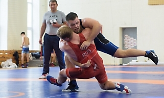 Союз Федераций спортивной борьбы Сибири проводит в Новосибирске учебно-тренировочные сборы сильнейших борцов Сибирского федерального округа (РЦСП сборных команд НСО, 14.08.2022)_25