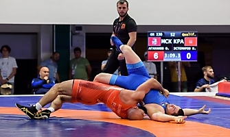 I Всероссийская спартакиада по летним видам спорта среди сильнейших спортсменов 2022 года по спортивной борьбе (дисциплина греко-римская борьба) среди мужчин, 20-27 августа 2022 г., Казань_53
