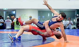 I Всероссийская спартакиада по летним видам спорта среди сильнейших спортсменов 2022 года по спортивной борьбе (дисциплина греко-римская борьба) среди мужчин, 20-27 августа 2022 г., Казань_68