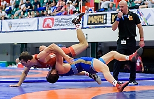 I Всероссийская спартакиада по летним видам спорта среди сильнейших спортсменов 2022 года по спортивной борьбе (дисциплина греко-римская борьба) среди мужчин, 20-27 августа 2022 г., Казань_113