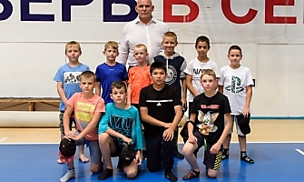 Александр Карелин встретился с участниками летних учебно-тренировочных сборов (Бердск, ЦСК 