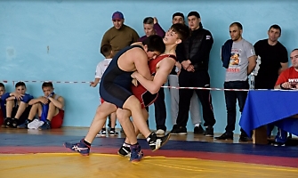 Первенство Юргинского гарнизона по греко-римской борьбе в честь 