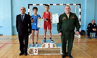 Первенство Юргинского гарнизона по греко-римской борьбе в честь 