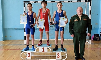 Первенство Юргинского гарнизона по греко-римской борьбе в честь 