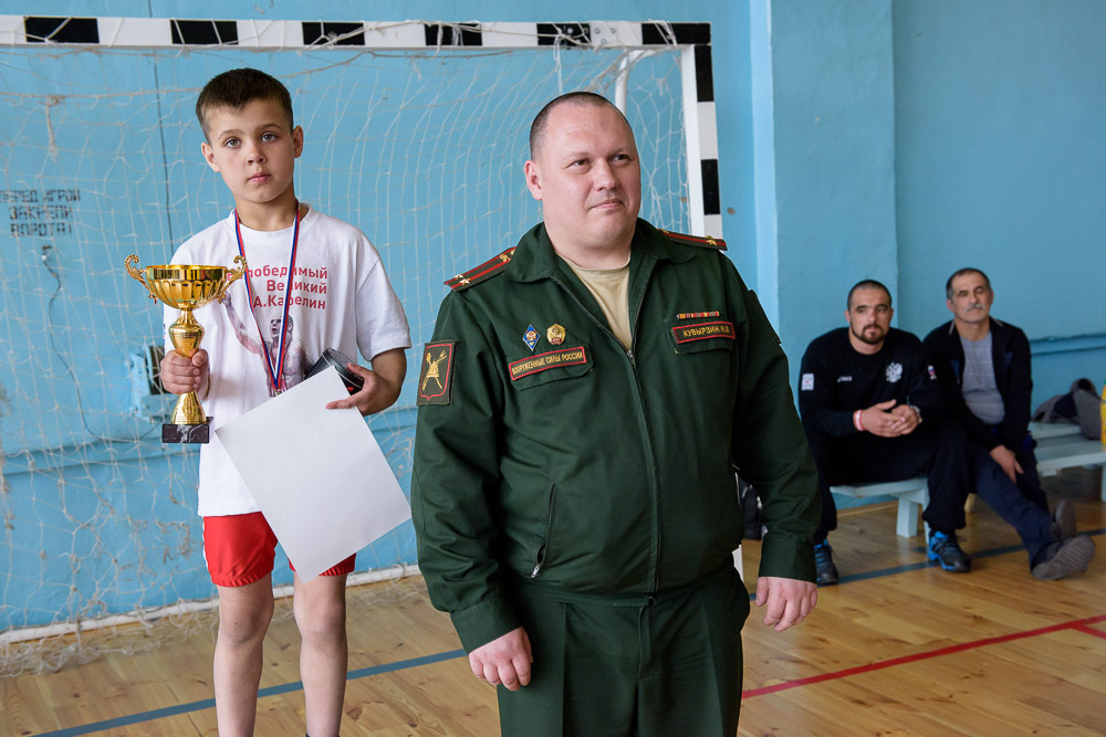 Первенство Юргинского гарнизона по греко-римской борьбе в честь 