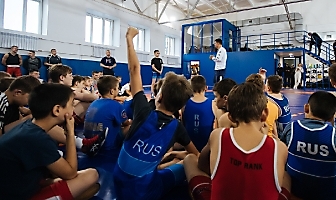 Мастер-класс Романа Власова в новосибирском «Динамо», 29.09.2022_121