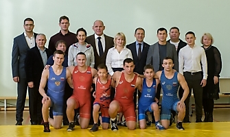 Открытие зала греко-римской борьбы в школе № 219 (Новосибирск), 25.10.2022_8