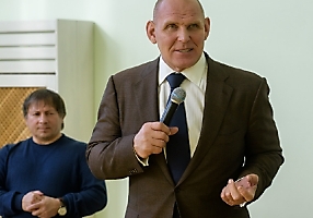 Открытие зала греко-римской борьбы в школе № 219 (Новосибирск), 25.10.2022_10