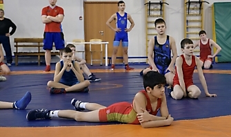 Николай Монов провёл мастер-класс для новосибирских борцов, 6.03.2023