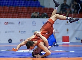 Первенство России по греко-римской борьбе среди юниоров до 21 года (Бердск, НСО), 8-12.03.2023_43