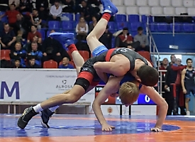 Первенство России по греко-римской борьбе среди юниоров до 21 года (Бердск, НСО), 8-12.03.2023_65