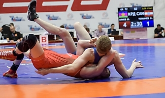 Первенство России по греко-римской борьбе среди юниоров до 21 года (Бердск, НСО), 8-12.03.2023_71