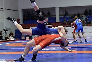 Первенство России по греко-римской борьбе среди юниоров до 21 года (Бердск, НСО), 8-12.03.2023_77