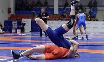 Первенство России по греко-римской борьбе среди юниоров до 21 года (Бердск, НСО), 8-12.03.2023_78