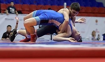 Первенство России по греко-римской борьбе среди юниоров до 21 года (Бердск, НСО), 8-12.03.2023_85