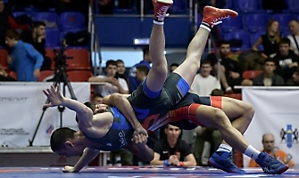 Первенство России по греко-римской борьбе среди юниоров до 21 года (Бердск, НСО), 8-12.03.2023_86