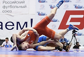 Первенство России по греко-римской борьбе среди юниоров до 21 года (Бердск, НСО), 8-12.03.2023_98