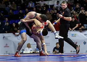Первенство России по греко-римской борьбе среди юниоров до 21 года (Бердск, НСО), 8-12.03.2023_146