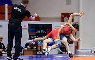 Первенство России по греко-римской борьбе среди юниоров до 21 года (Бердск, НСО), 8-12.03.2023_180