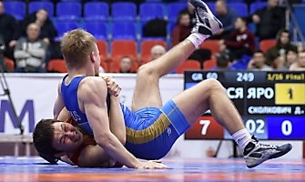 Первенство России по греко-римской борьбе среди юниоров до 21 года (Бердск, НСО), 8-12.03.2023_186