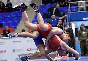 Первенство России по греко-римской борьбе среди юниоров до 21 года (Бердск, НСО), 8-12.03.2023_188