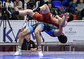 Первенство России по греко-римской борьбе среди юниоров до 21 года (Бердск, НСО), 8-12.03.2023_218